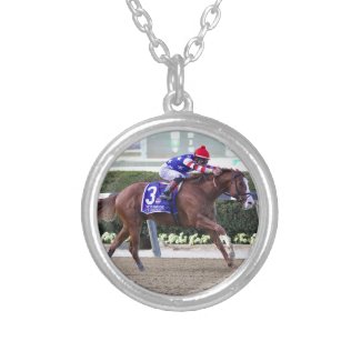 The 2021 Champagne Stakes Silver Plated Necklace