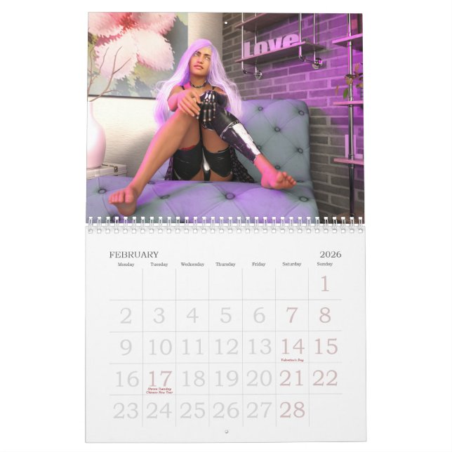 The 2021 Mythography Calendar (Feb 2026)