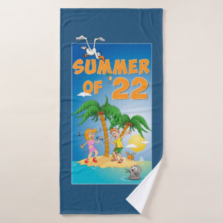 The 2022 happy summer bath towel