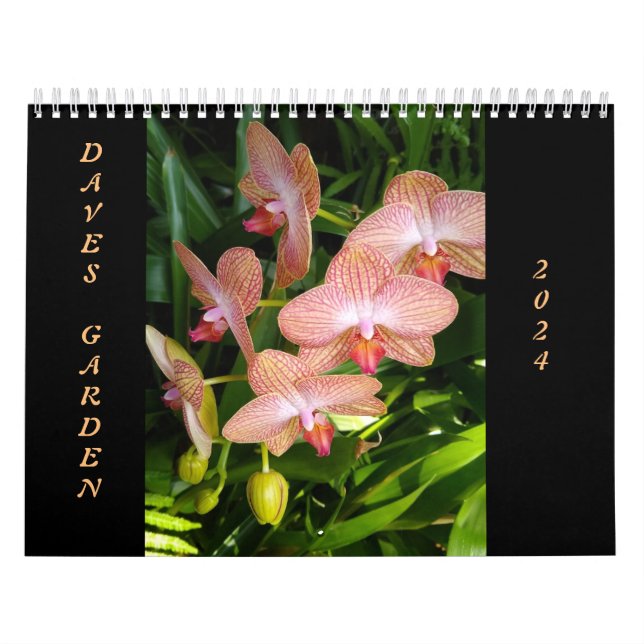 The 2024 Dave's Garden Photo Contest calendar (Cover)