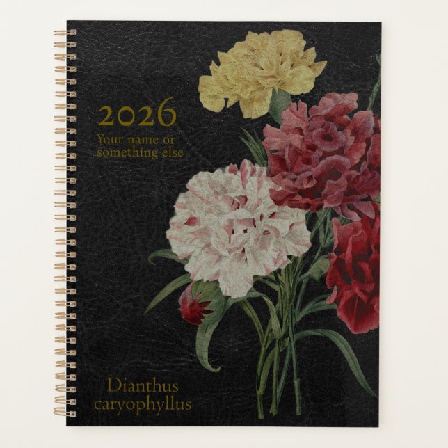 The 2026 Carnation Distinction Planner (Front)