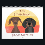 The 2026 Starbox Dachshunds Calendar<br><div class="desc">Hi there! The Starbox Dachshunds, Moonpie and Buttercup, loves helping you start your day with a smile. We hope this calendar can help you keep track of your daily smiles.</div>