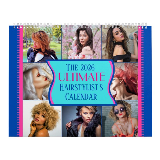 The 2026 Ultimate Hairstylist's Calendar (Cover)
