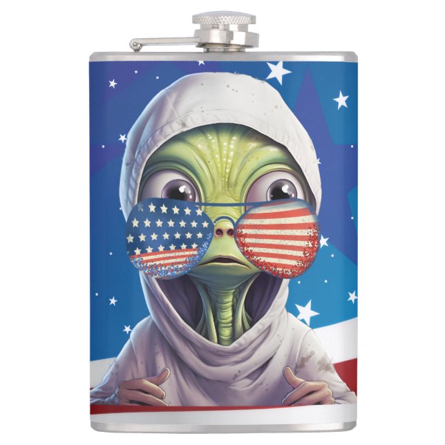The 2027 Arrival Flask (Front)