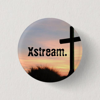 The%20Cross, Xstream. - Customized Pinback Button