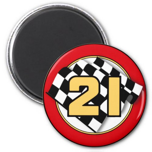 The 21 Car Magnet