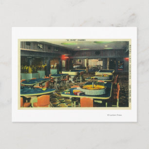The 21 Club Casino, Hotel Last Frontier Postcard
