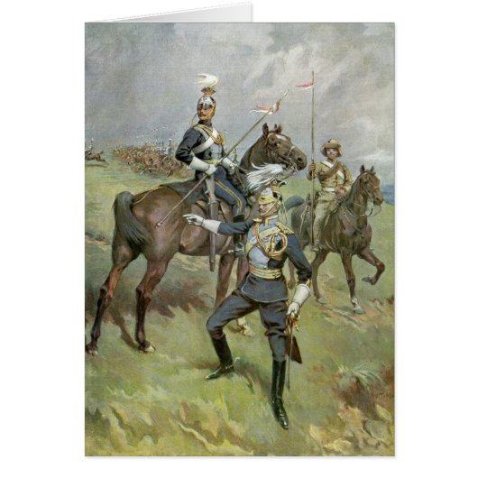 The 21st Lancers - British Army Cards (Front)