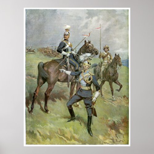 The 21st Lancers _ British Army Poster