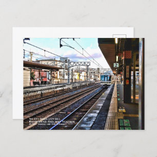 The 221 Series (221-kei) Kashiwara Railway Station Postcard