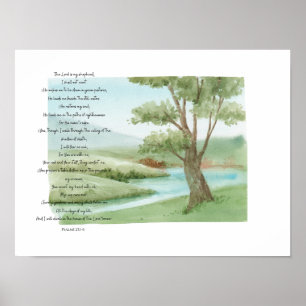 The 23rd Psalm Poster