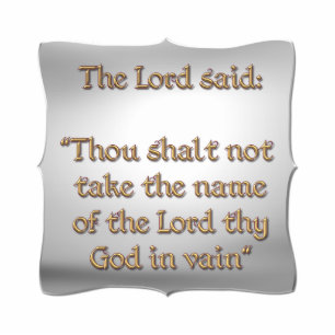The 2nd Commandment Cutout