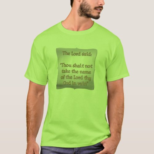 The 2nd Commandment T_Shirt