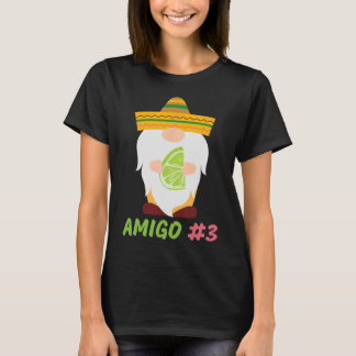 The 3 Amigos Cinco De Mayo Amigo #1 Group Matching T-Shirt