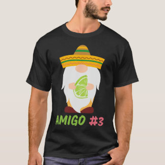 The 3 Amigos Cinco De Mayo Amigo #1 Group Matching T-Shirt