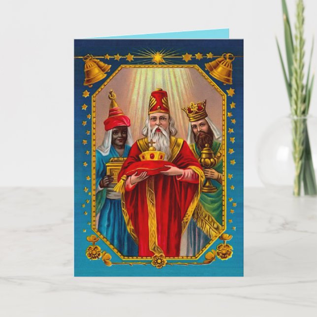 The 3 kings holiday card (Front)