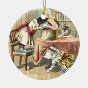The 3 Little Kittens: Searching for the Mittens Ceramic Ornament