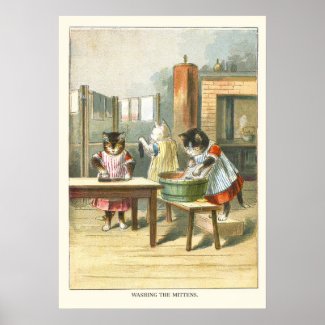 The 3 Little Kittens: Washing the Mittens Poster