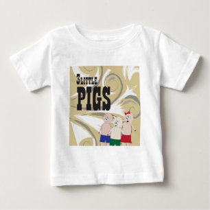 The 3 Little Pigs Baby T-Shirt