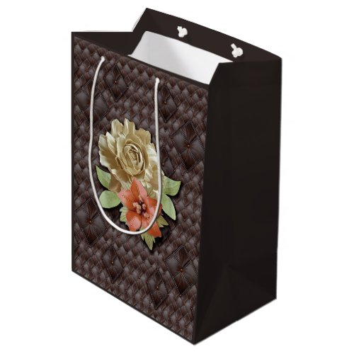 The 3D Leather Academia Decor Medium Gift Bag