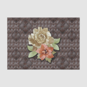 The 3D Leather Academia Decor Tissue Paper