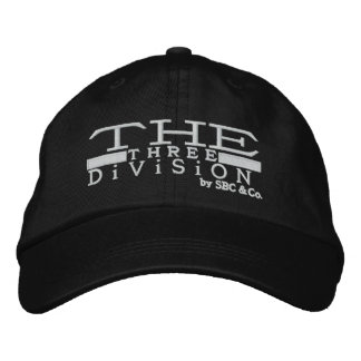 The 3Division wide Embroidered Baseball Cap