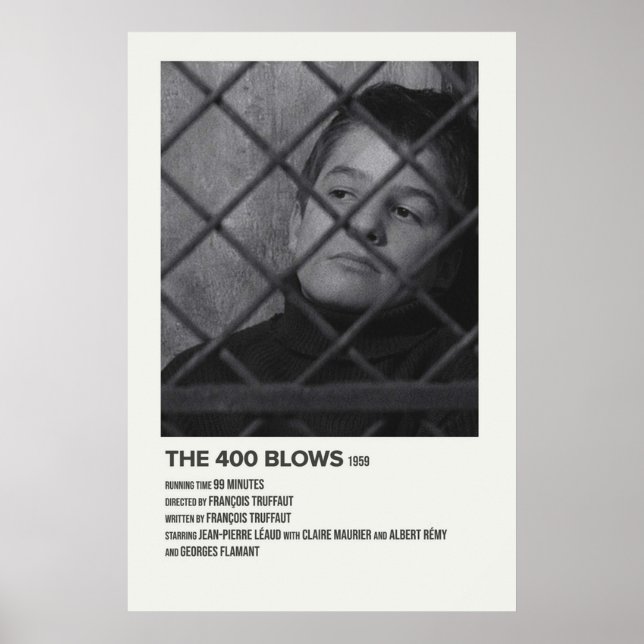 the 400 blows 1959 poster (Front)