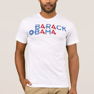 The 44th President, Barack Obama, Four Red 4’s T-Shirt