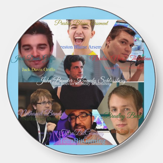The 4 Creators and Jack Schlossberg Wireless Charger (Front)