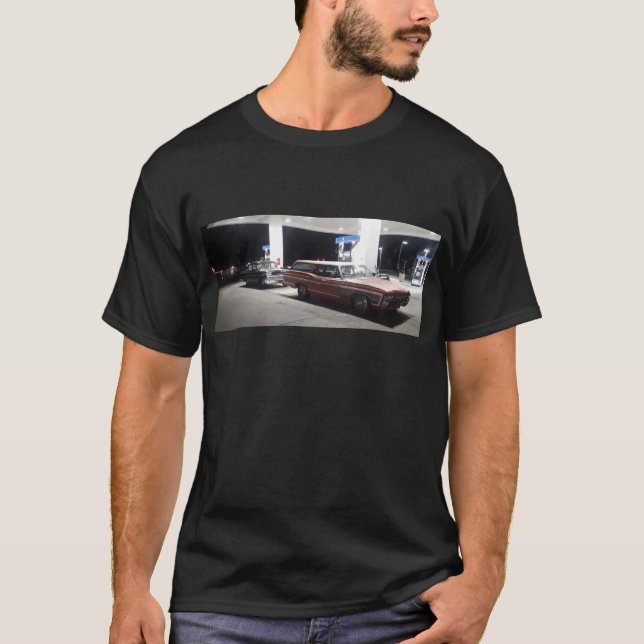 the 58 and the 68 at the gas station T-Shirt (Front)