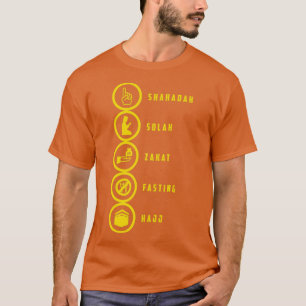 The 5 Pillars of Islam T-Shirt