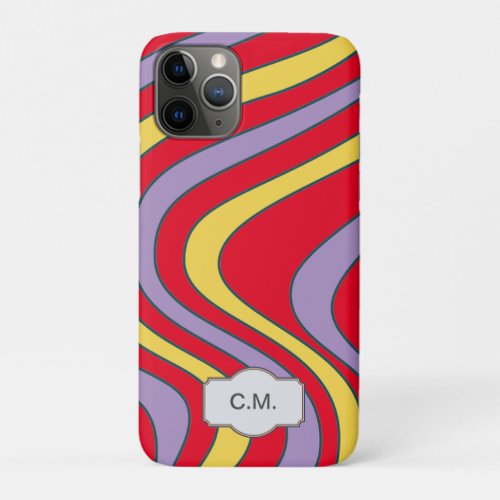 The 60s Style 4 with monogram iPhone 11 Pro Case