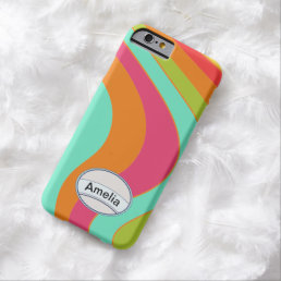 The &#39;60s Style with monogram for  Barely There iPhone 6 Case