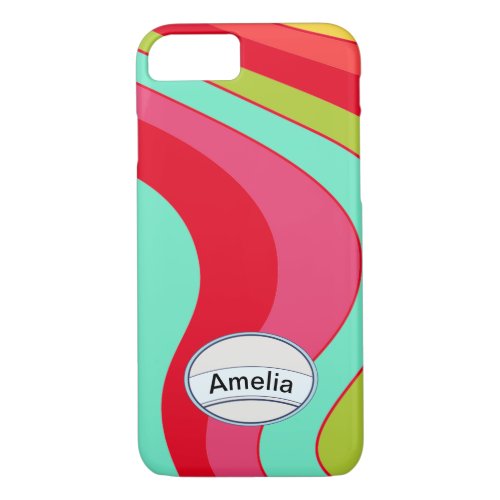 The 60s Style with monogram for  iPhone 87 Case