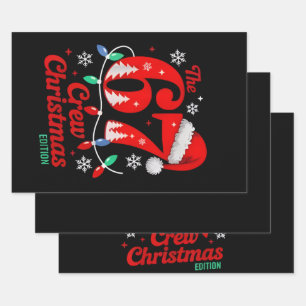 The 67 Christmas Crew Edition Six Seven Brainrot Wrapping Paper Sheets