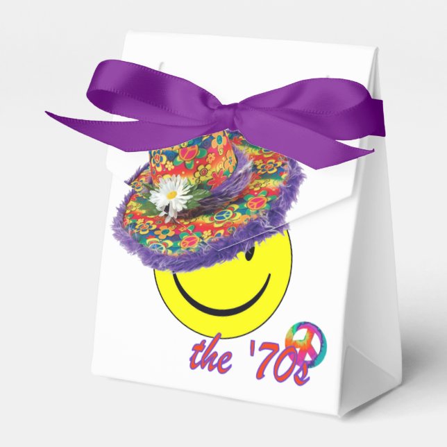 The 70s favor boxes (Front Side)