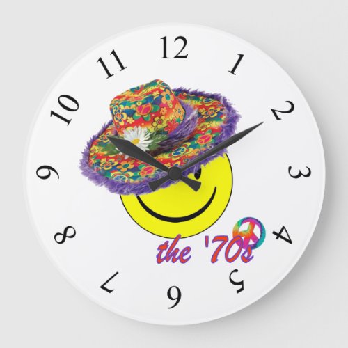 The 70s large clock