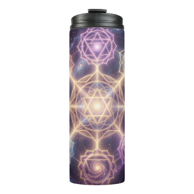 The 7 Chakras'7 Thermal Tumbler (Front)