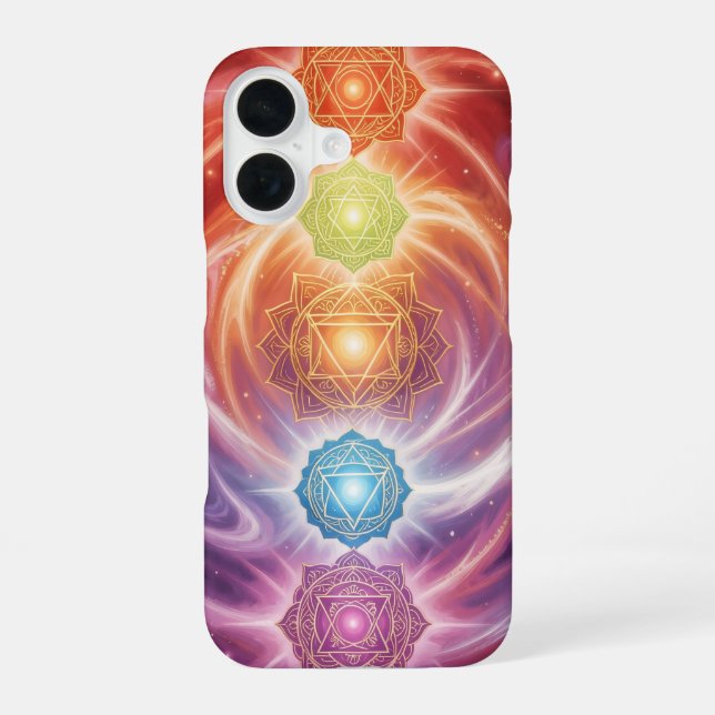 The 7 Chakras´10 iPhone Case (Back)