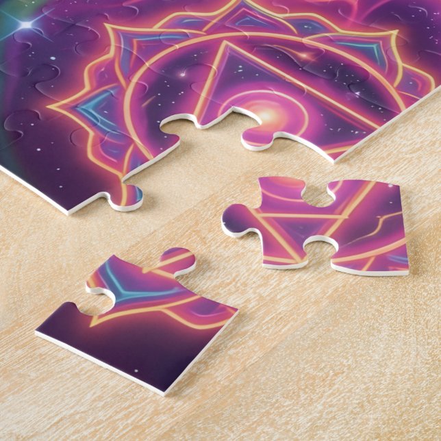 The 7 Chakras´10 Jigsaw Puzzle (Side)
