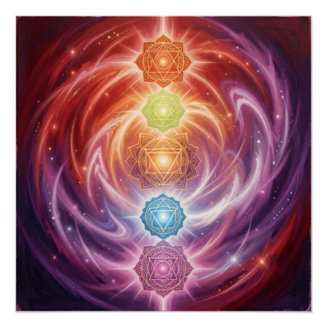 The 7 Chakras´10 Poster (Front)