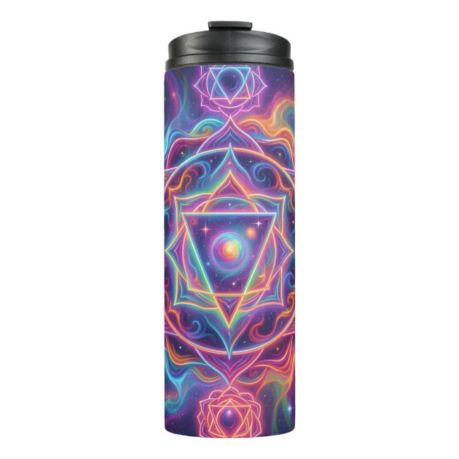 The 7 Chakras´10 Thermal Tumbler (Front)