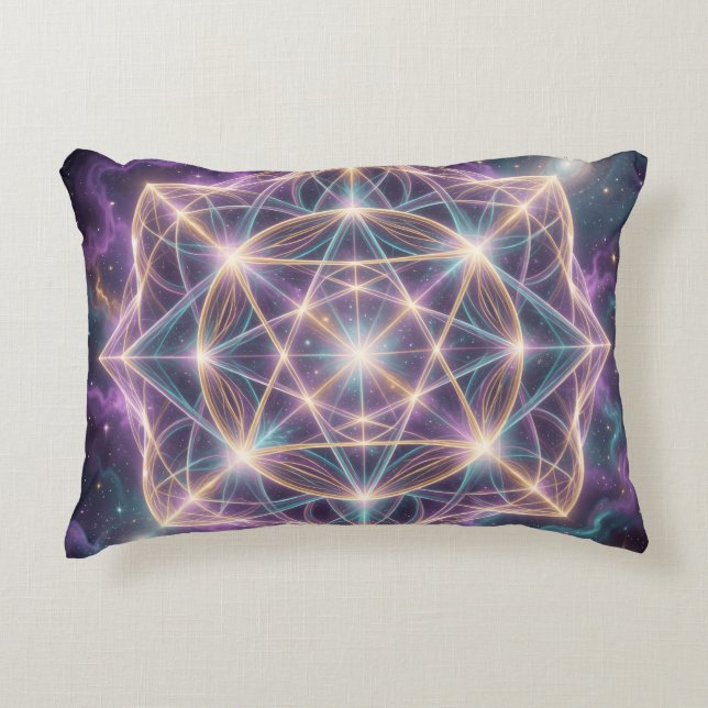 The 7 Chakras´11 Accent Pillow (Front)