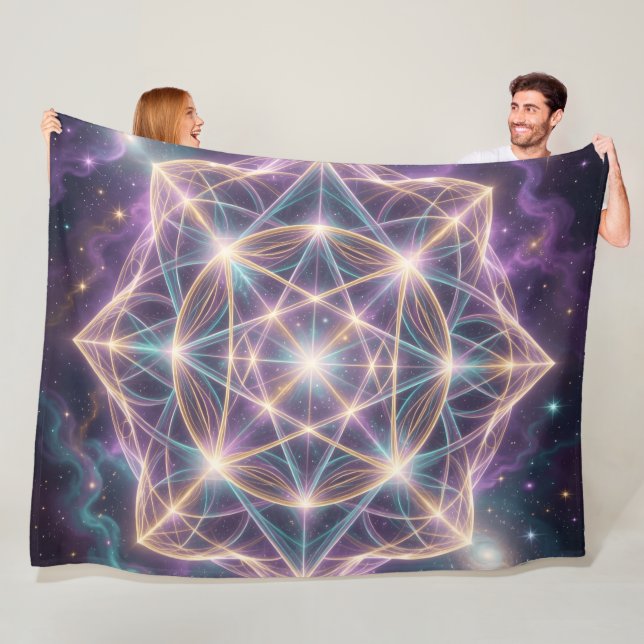 The 7 Chakras´11 Fleece Blanket (In Situ)