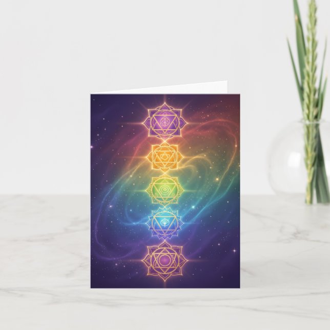 The 7 Chakras '11 Holiday Card (Front)