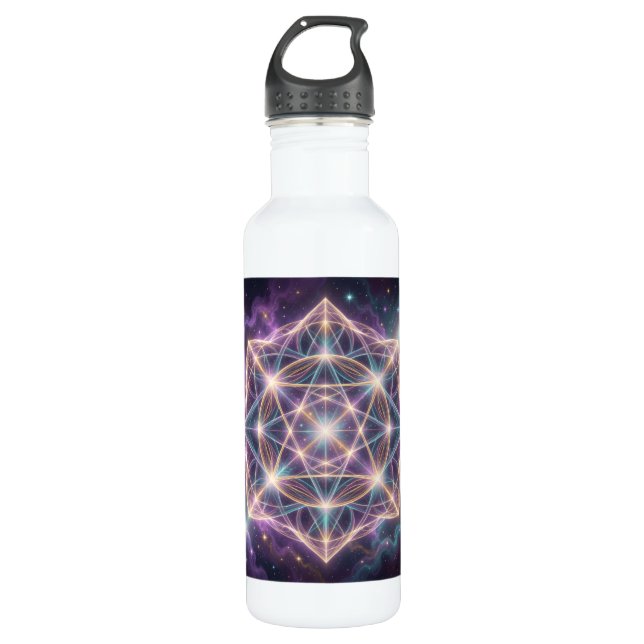 The 7 Chakras´11 Stainless Steel Water Bottle (Front)