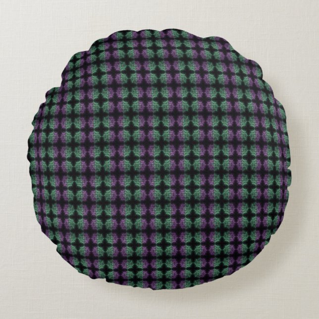 The 7 Chakras´1 Round Pillow (Front)