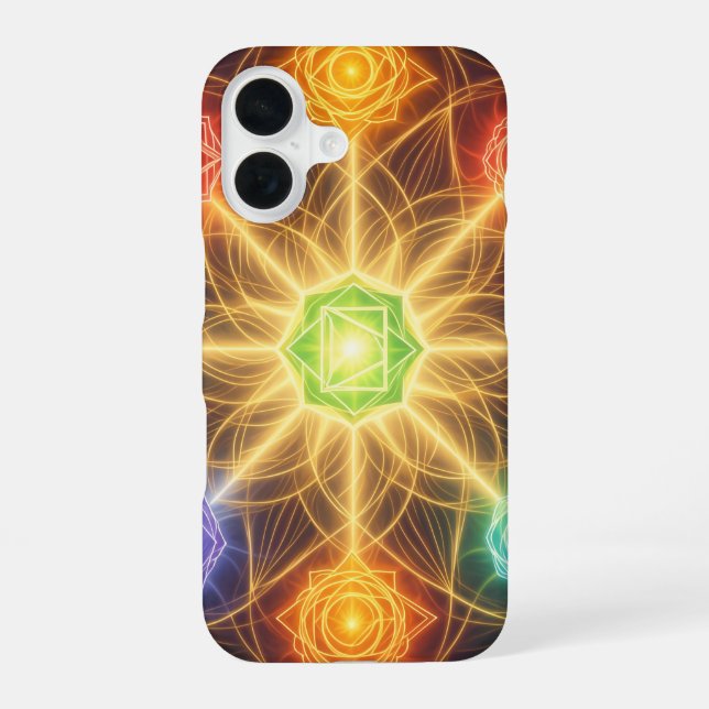 The 7 Chakras´4 iPhone Case (Back)