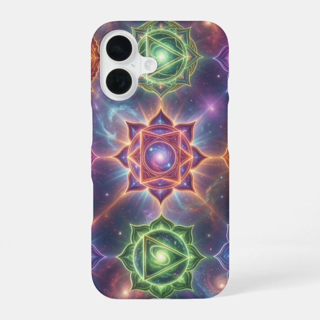 The 7 Chakras´6 iPhone Case (Back)