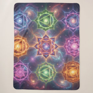 The 7 Chakras´6 Sherpa Blanket